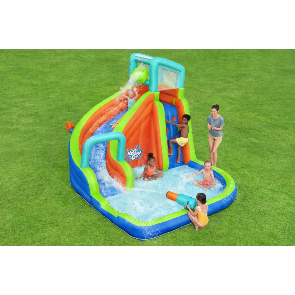 Bestway Aufblasbares Wasserpark 365x320x240 cm + 5 Jahre Garten 53408