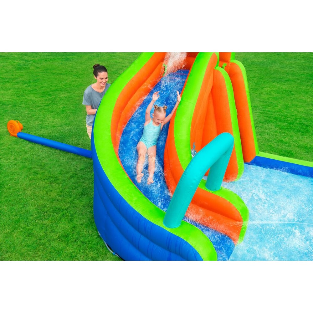 Bestway Aufblasbares Wasserpark 365x320x240 cm + 5 Jahre Garten 53408
