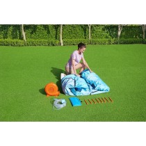 Bestway Aufblasbares Wasserpark 365x320x240 cm + 5 Jahre Garten 53408