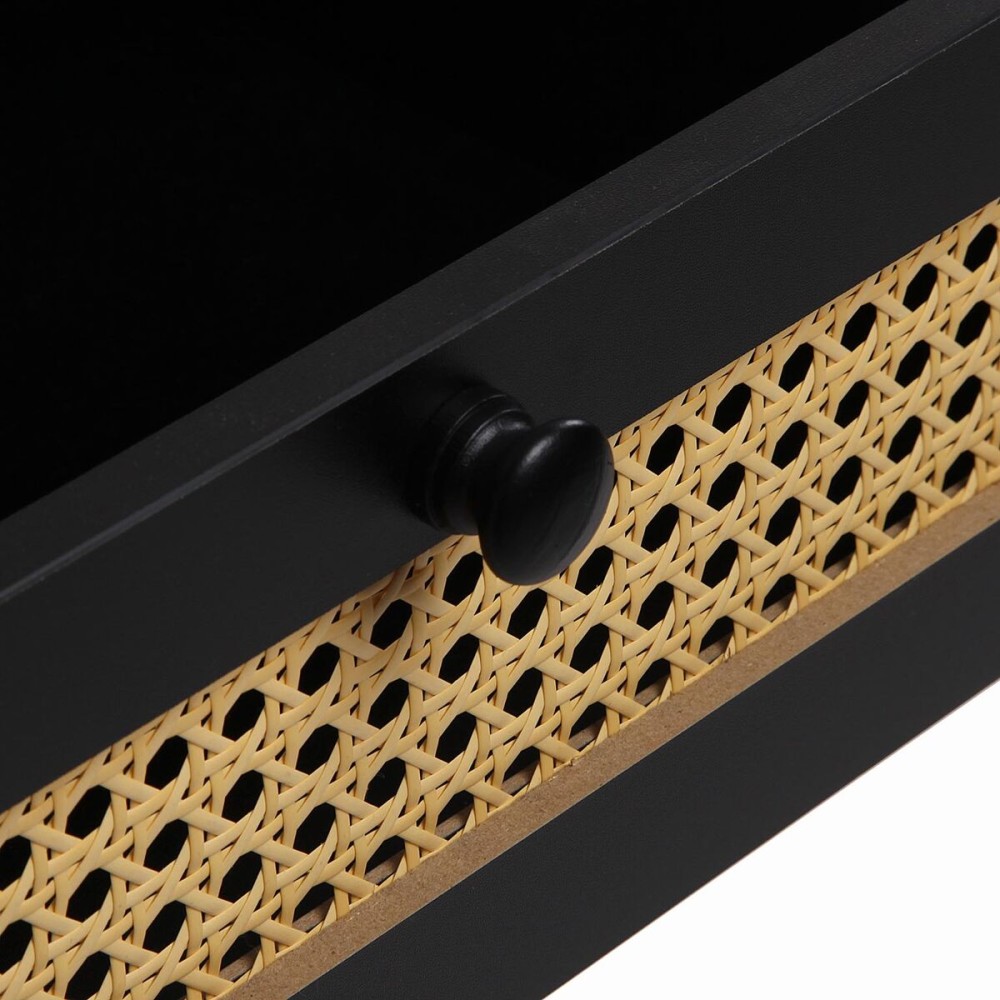 Nightstand Versa Ahedo Black 30 x 55 x 40 cm