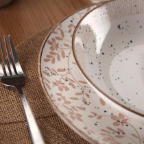 Tableware Versa Beige Porcelain 18 Pieces