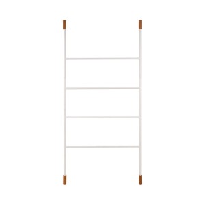Towel Rail Versa Metal Bamboo 2,2 x 150 x 70 cm