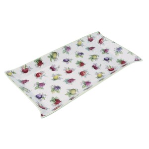 Tablett für Snacks Versa Früchte 21 x 5 x 39 cm