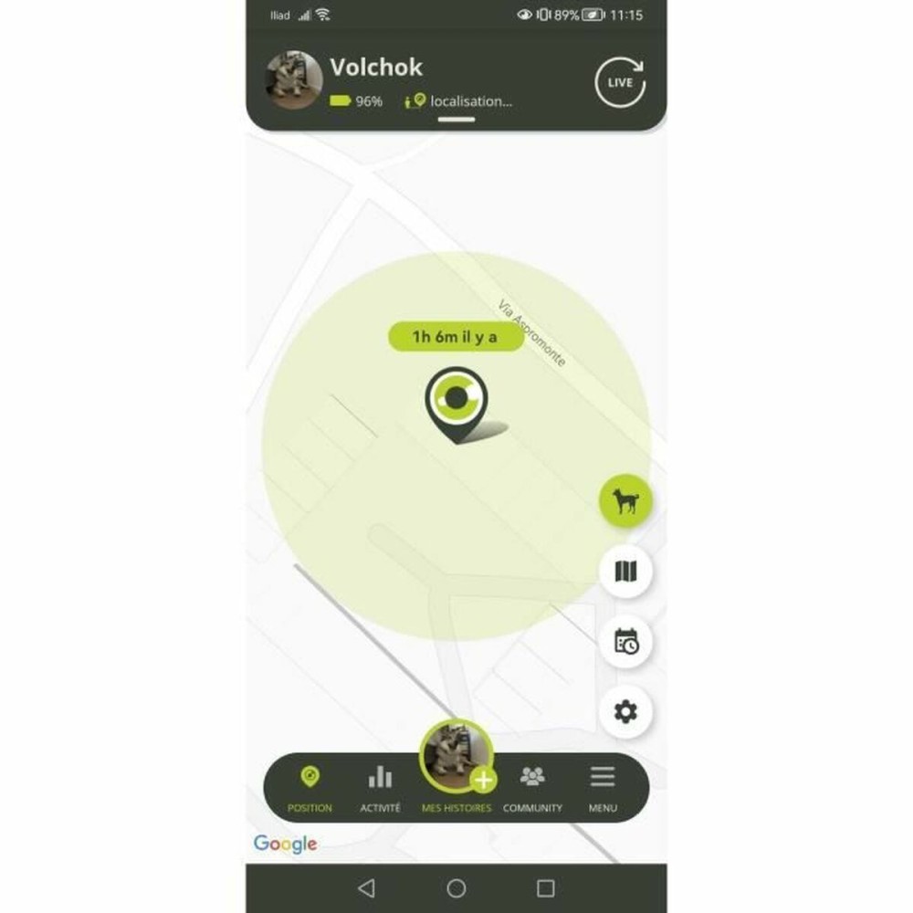 Localisateur Anti-perte KIPPY Jaune