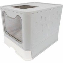 Cat Litter Box MPETS SILE TOP Grey Plastic