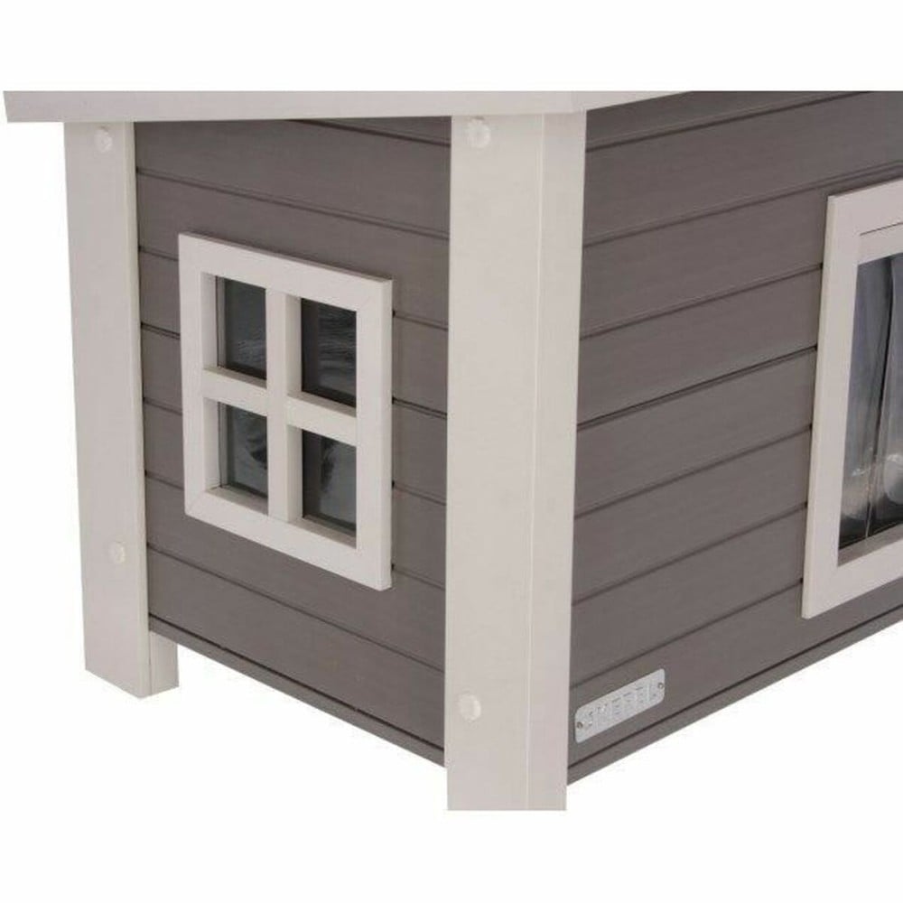 Cat Litter Box Kerbl White Wood