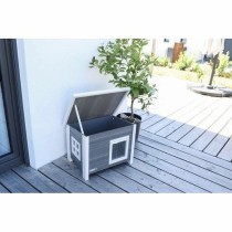 Cat Litter Box Kerbl White Wood