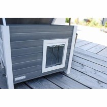 Cat Litter Box Kerbl White Wood
