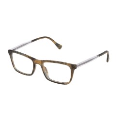 Monture de Lunettes Homme Police VPL262-547D7M Vert ø 54 mm