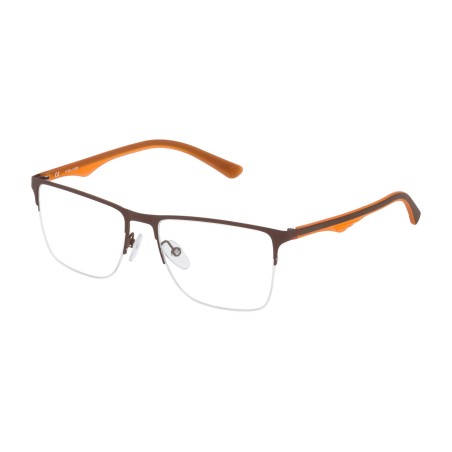 Monture de Lunettes Homme Police VPL398-53090L Marron Ø 53 mm