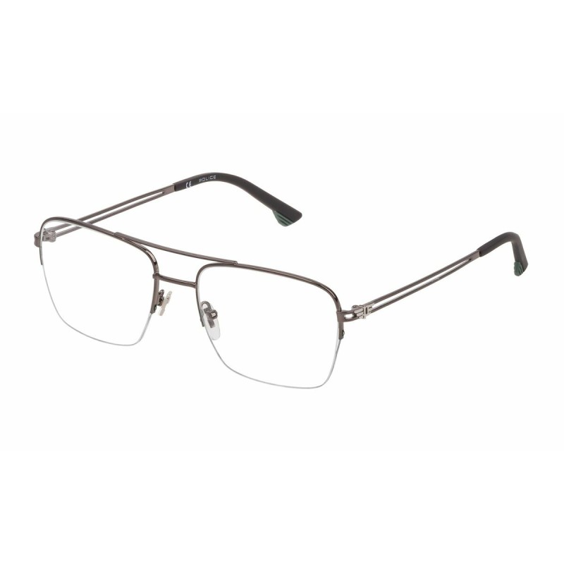 Monture de Lunettes Homme Police VPL879-560568 Gris ø 56 mm