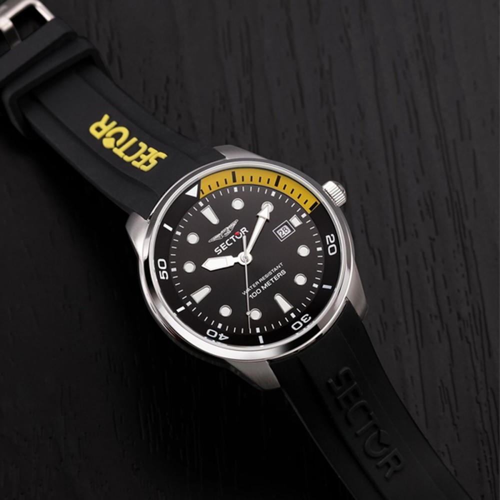 Herrenuhr Sector R3251102023 Schwarz