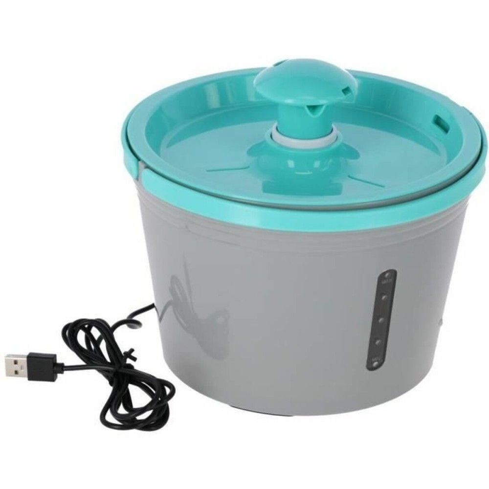 Pet Water Fountain Kerbl Blue Grey Plastic 1,6 L