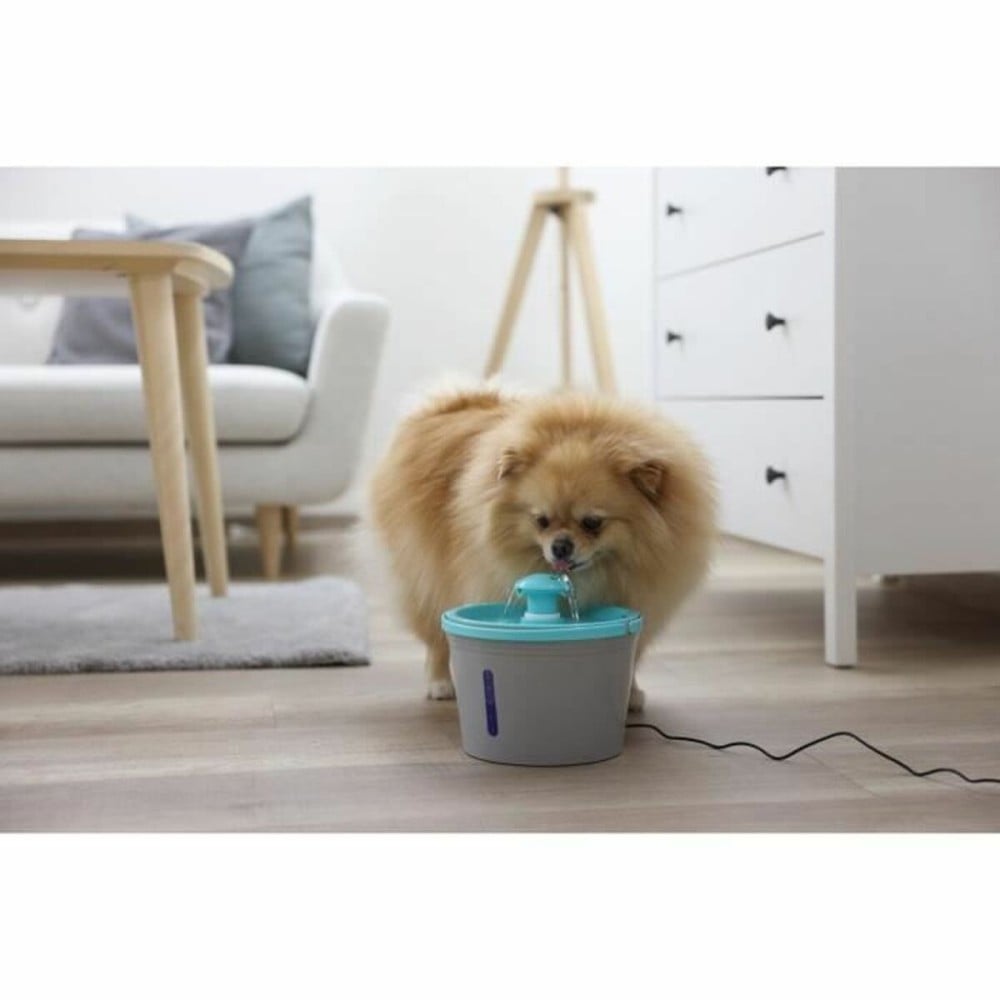 Pet Water Fountain Kerbl Blue Grey Plastic 1,6 L