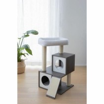 Kratzbaum für Katzen Kerbl Grau Weiß/Schwarz Sisal