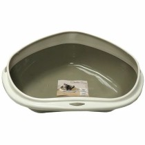 Cat Litter Box Aimé Beige Taupe Plastic