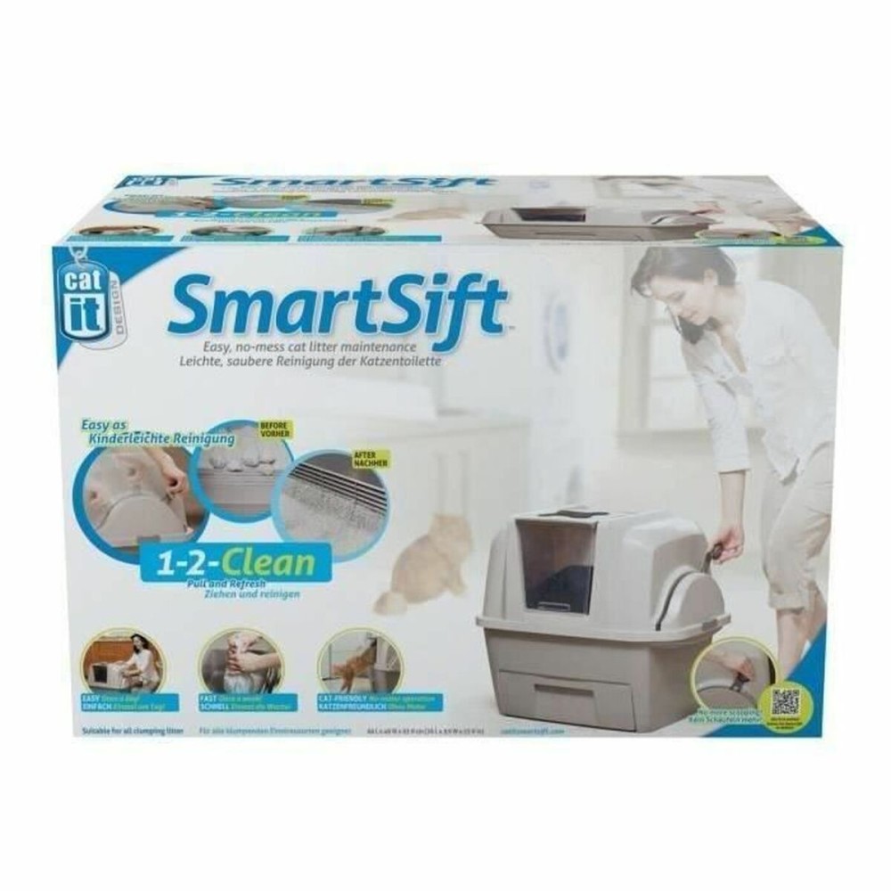 Katzentoilette Catit Braun Kunststoff