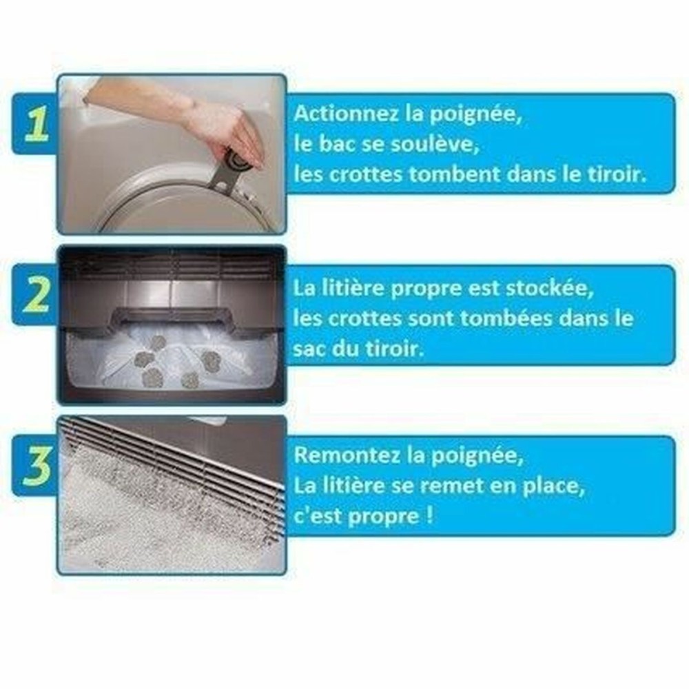Bac à litière pour chats Catit Marron Plastique
