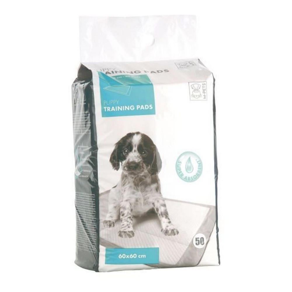 Puppy training pad MPETS White Polyethylene Gel Cellulose (50 Units)