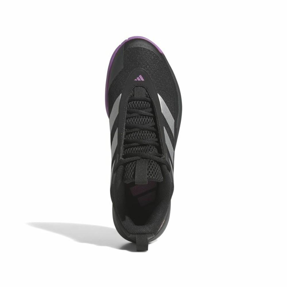 Basketballschuhe für Erwachsene Adidas Front Court Schwarz