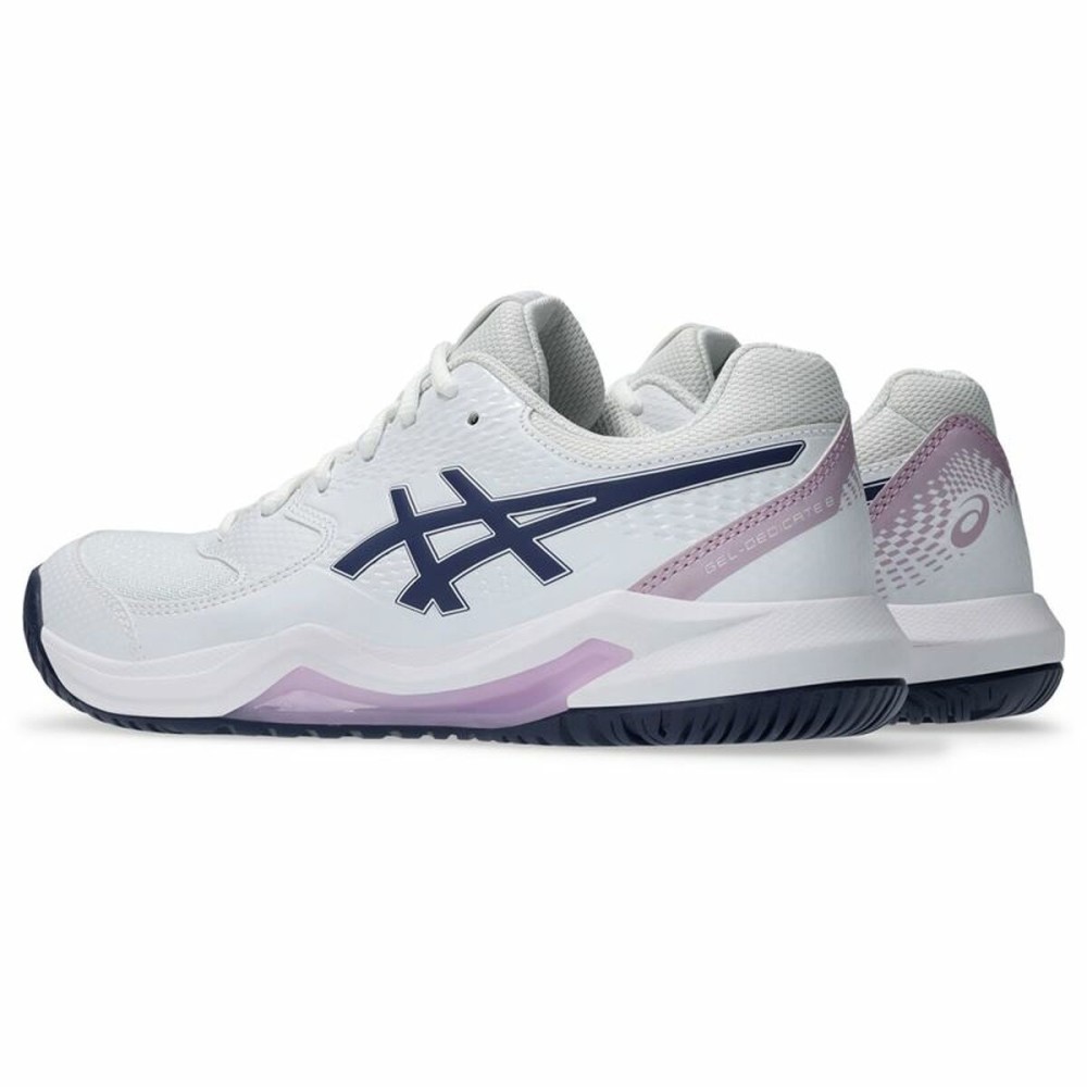 Tennisschuhe für Frauen Asics Gel-Dedicate 8 Weiß