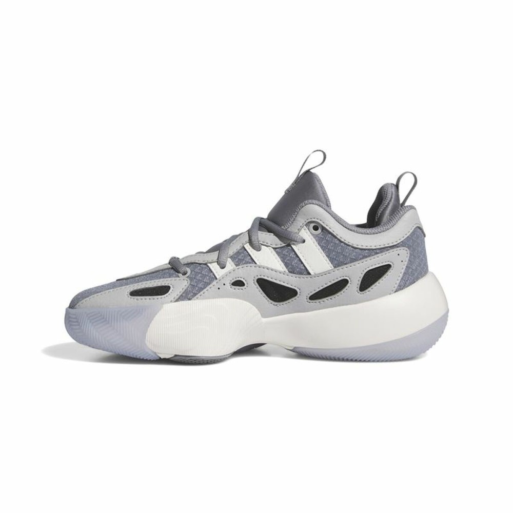 Basketballschuhe für Kinder Adidas Trae Unlimited Weiß Grau
