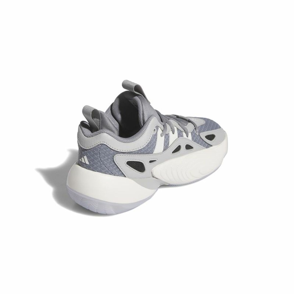 Basketballschuhe für Kinder Adidas Trae Unlimited Weiß Grau