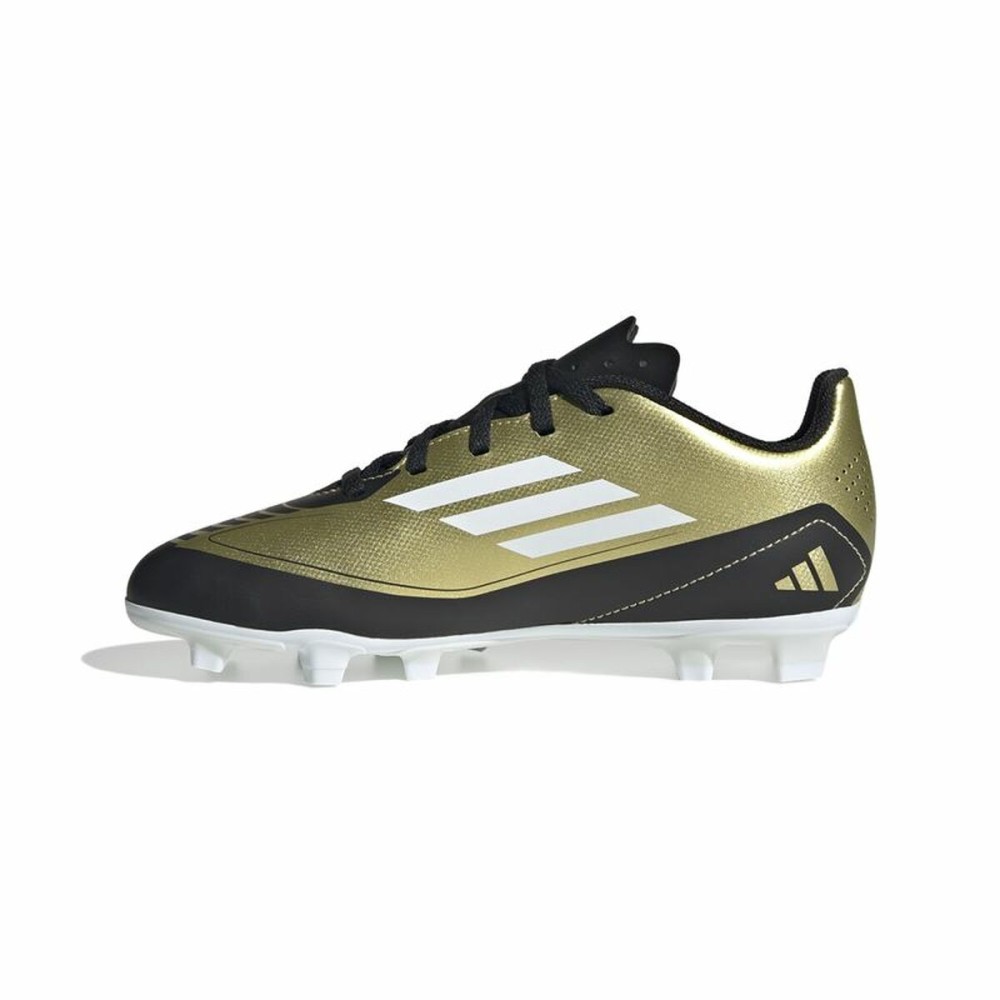 Chaussures de foot pour Enfants Adidas F50 Club Messi Blanc Doré
