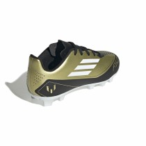Chaussures de foot pour Enfants Adidas F50 Club Messi Blanc Doré