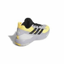 Basketballschuhe für Kinder Adidas Cross Em Up Select Mid Gelb Grau