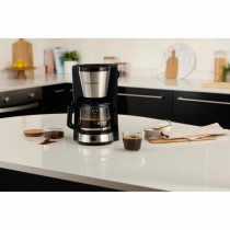 Drip Coffee Machine Russell Hobbs Black Steel 1080 W 1,25 L