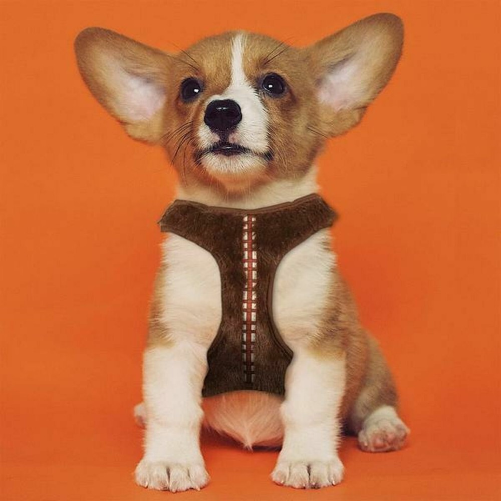 Harnais pour Chien Star Wars Chewbacca Marron M/L