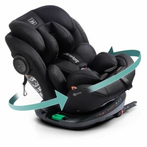 Car Chair Babyauto GYRO BLACK LINE EMBOSSED Black 0 (de 0 a 10 kilos) I (9 - 18 kg) II (15-25 kg) III (22 - 36 kg) Children's EC