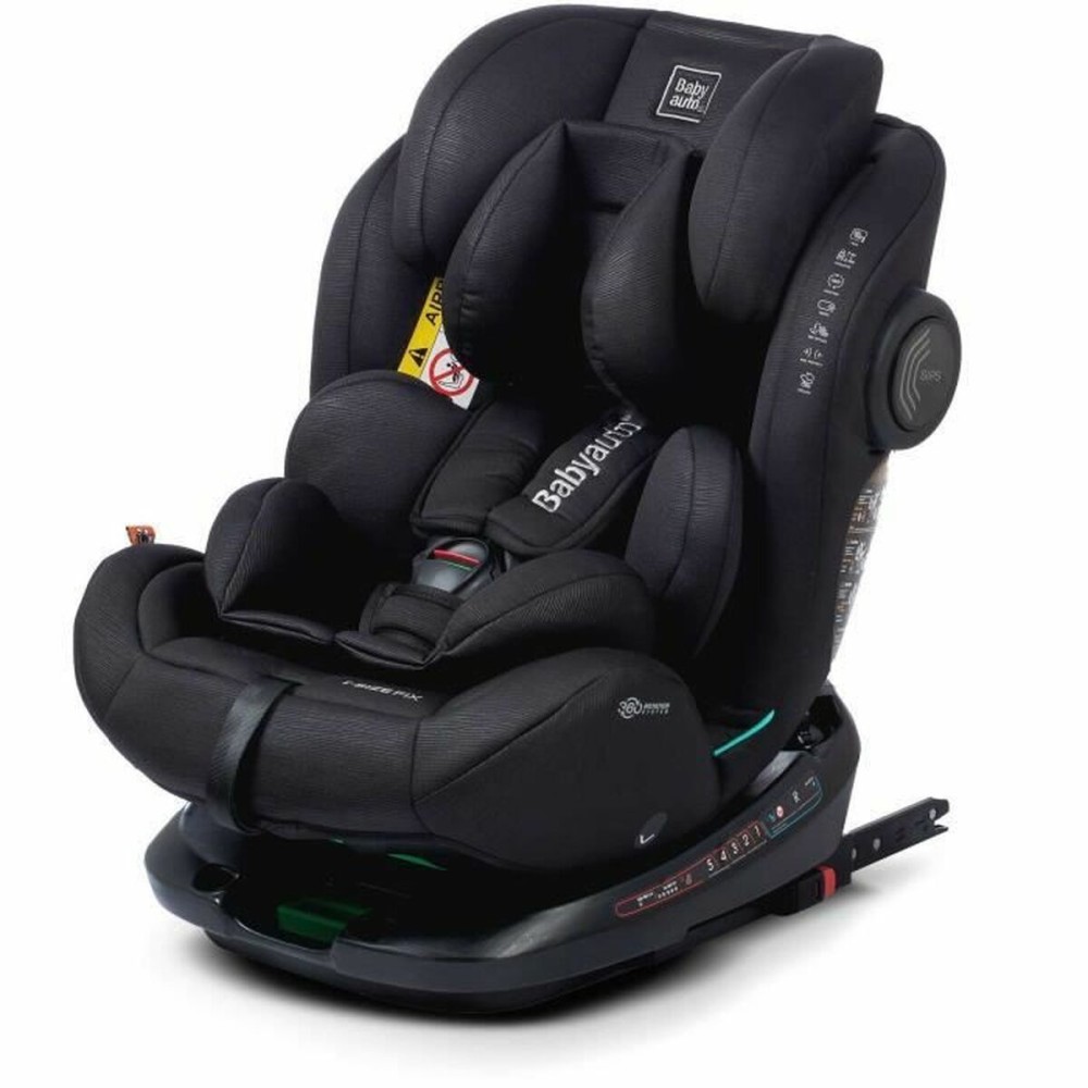 Car Chair Babyauto GYRO BLACK LINE EMBOSSED Black 0 (de 0 a 10 kilos) I (9 - 18 kg) II (15-25 kg) III (22 - 36 kg) Children's EC