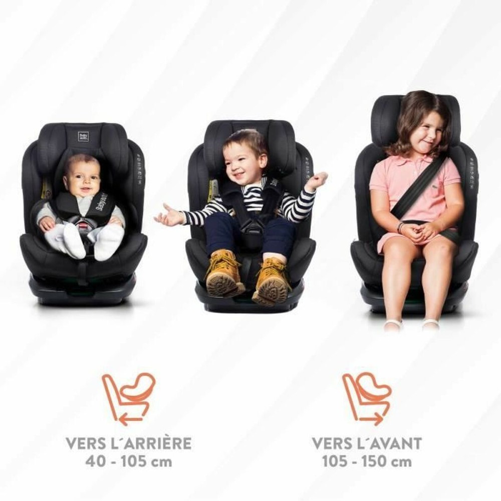 Car Chair Babyauto GYRO BLACK LINE EMBOSSED Black 0 (de 0 a 10 kilos) I (9 - 18 kg) II (15-25 kg) III (22 - 36 kg) Children's EC