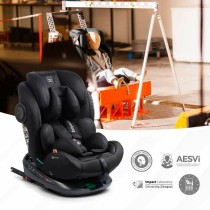Car Chair Babyauto GYRO BLACK LINE EMBOSSED Black 0 (de 0 a 10 kilos) I (9 - 18 kg) II (15-25 kg) III (22 - 36 kg) Children's EC