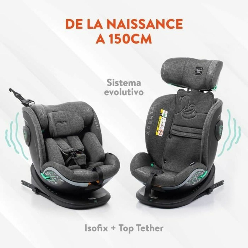 Car Chair Babyauto XPERTA BLACK LINE Black 0 (de 0 a 10 kilos) 0+ (de 0 a 13 kilos) I (9 - 18 kg) II (15-25 kg) III (22 - 36 kg)