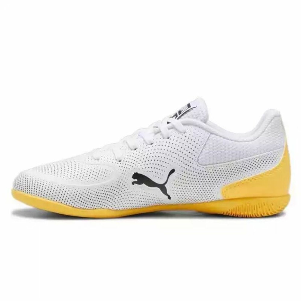 Chaussures de Futsal pour Enfants Puma TRUCO II Blanc