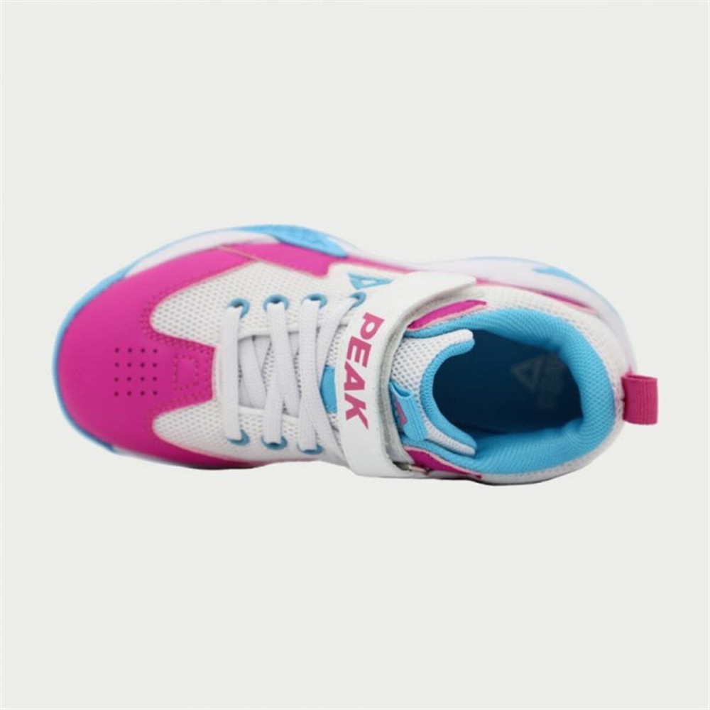 Basketballschuhe für Kinder Peak Peak Game 2 Infantil Blau Rosa