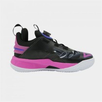 Basketballschuhe für Kinder Peak Flash Kid Schwarz