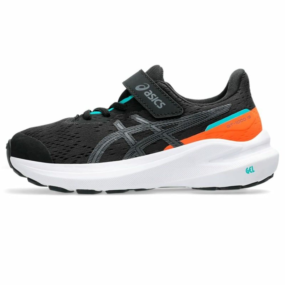 Laufschuhe für Kinder Asics Gt-1000 13 Ps Schwarz