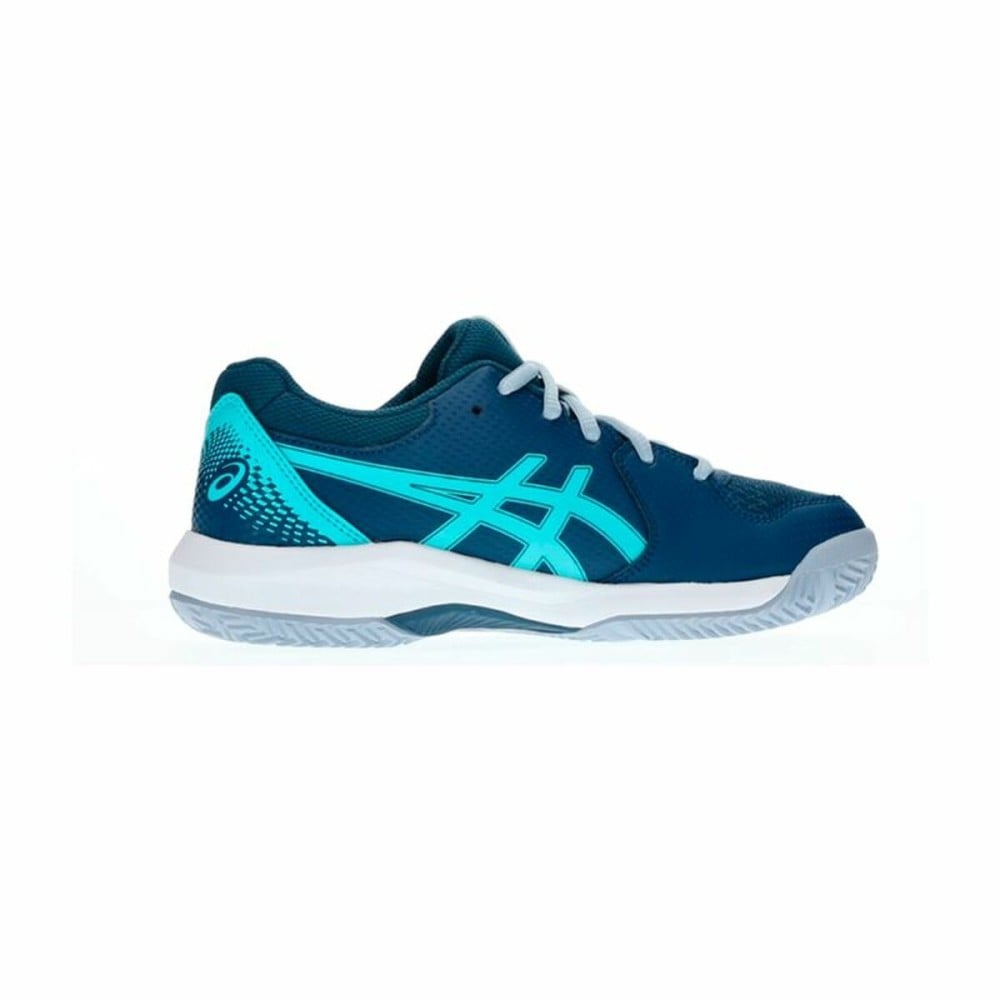 Chaussures de Padel pour Enfants Asics Gel-Dedicate 8 Infantil Bleu