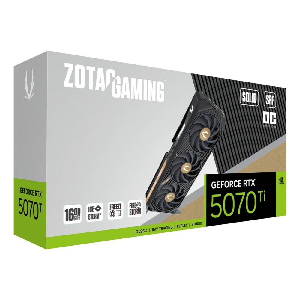 Graphics card Zotac ZT-B50710J3-10P nvidia geforce rtx 5070 ti 16 GB