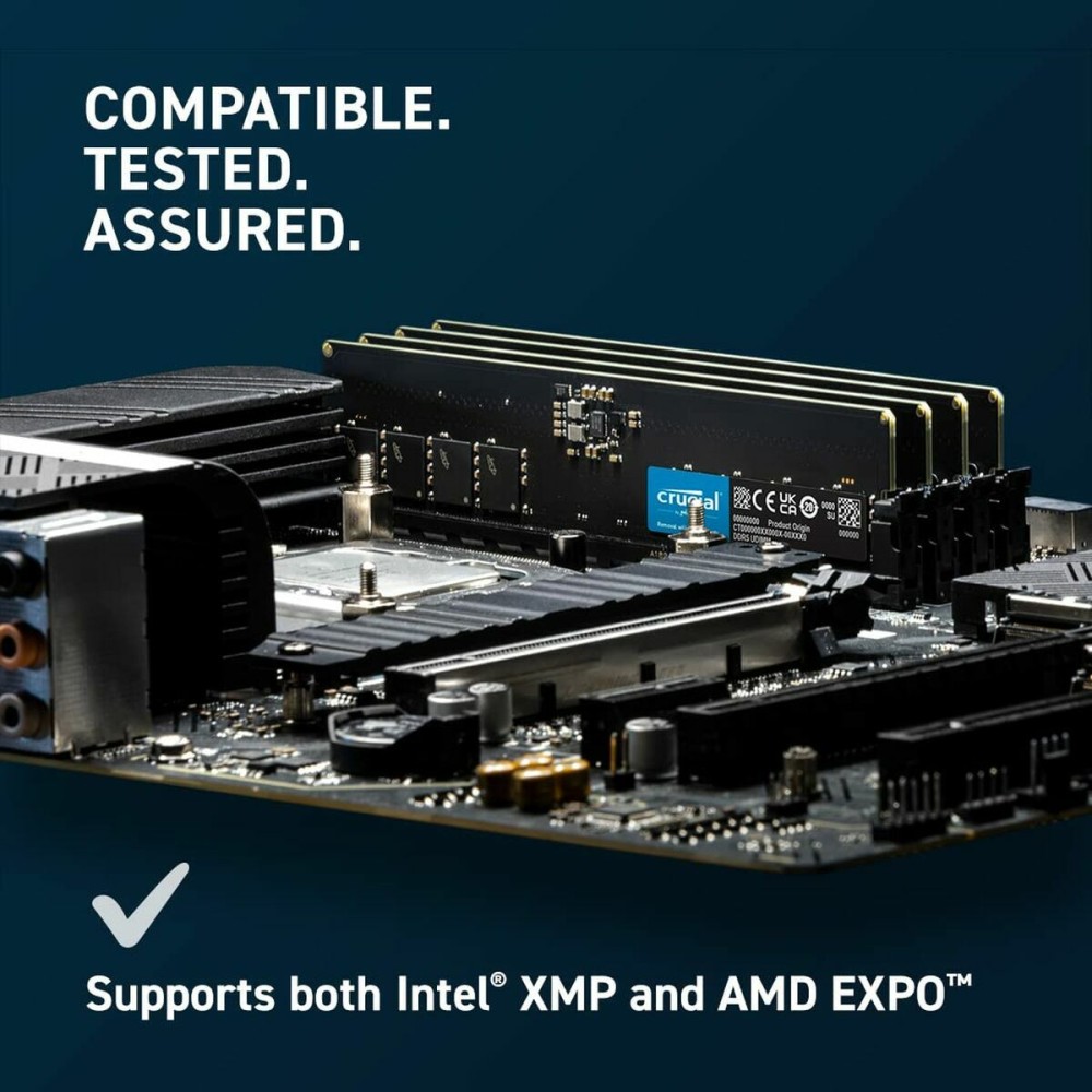 RAM Speicher Crucial CT8G56C46U5 8 GB DDR5 SDRAM DDR5 5600 MHz
