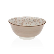 Bowl Versa Beige Porcelain 14 x 8,3 x 14 cm