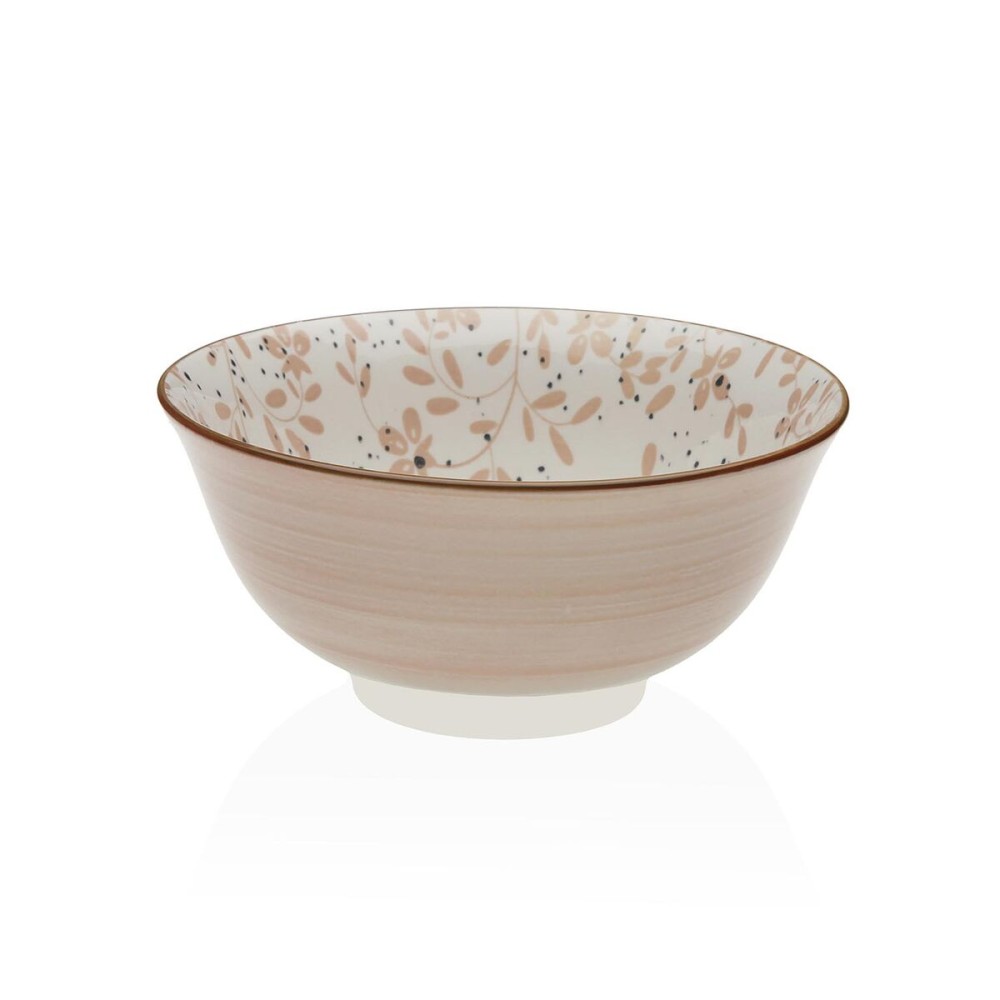 Schüssel Versa Beige Porzellan 14 x 8,3 x 14 cm