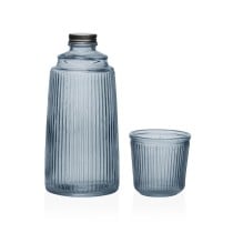 Bouteille d'eau Versa Bleu verre Aluminium 10,3 x 26 x 10,3 cm
