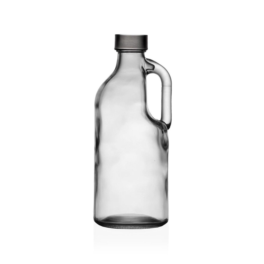 Wasserflasche Versa Durchsichtig Glas Aluminium
