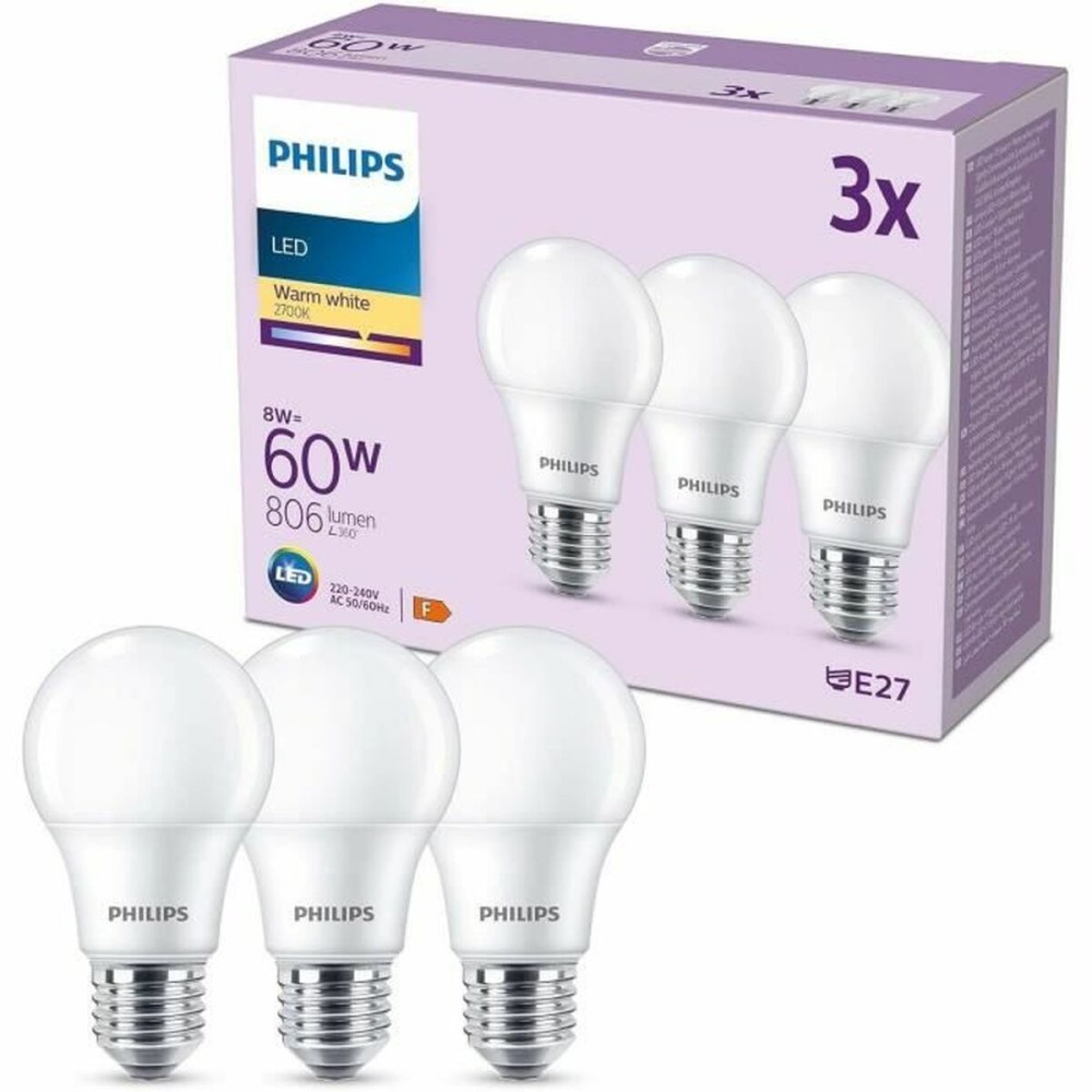 Tube fluorescent Philips E27 F 8 W 60 W (2700 K)