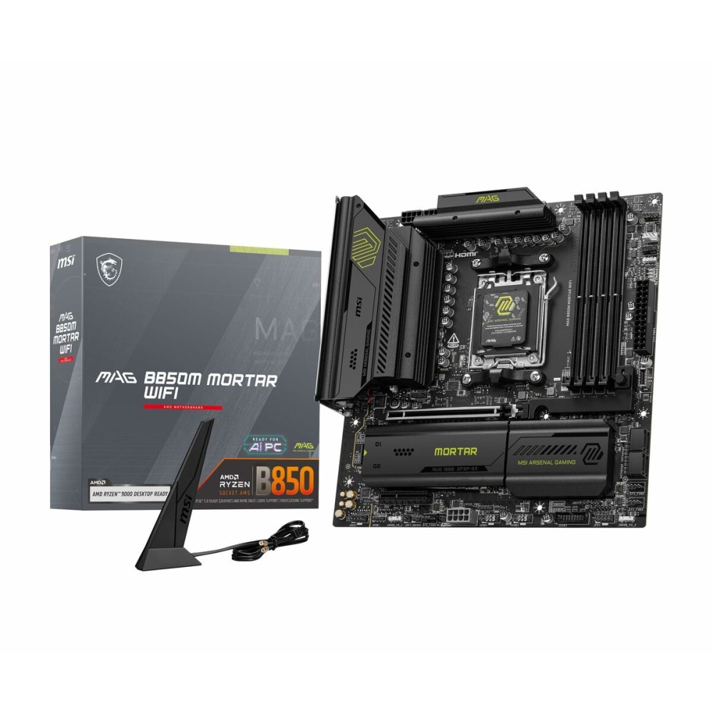 Carte Mère MSI MAG B850M MORTAR WIFI AMD AM5 AMD